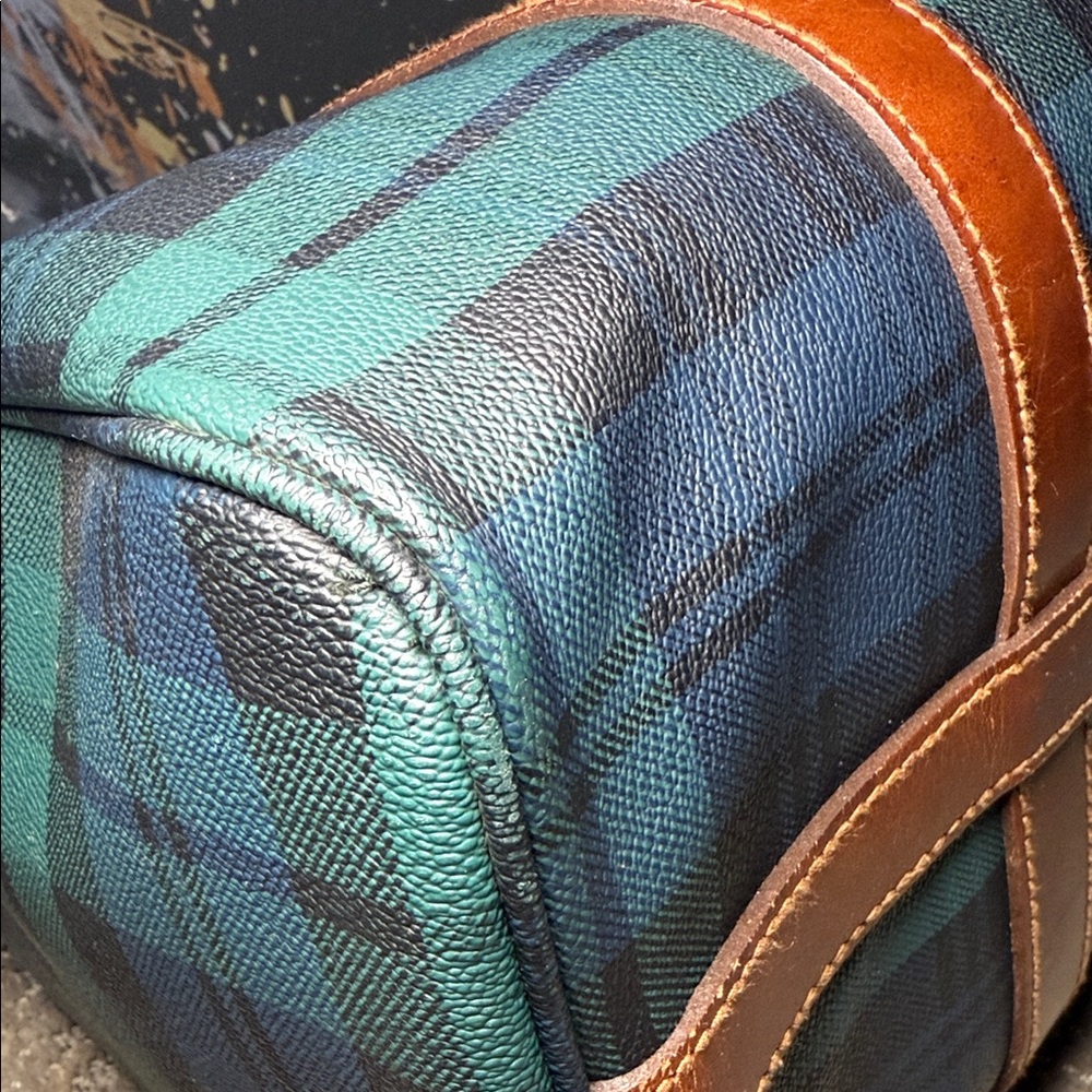 Polo by Ralph Lauren Tartan Blackwatch Boston with Leather Trim - Picture 9 of 13